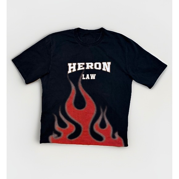 Heron Preston Other - Heron Preston Law Flames T-Shirt Size XXL
